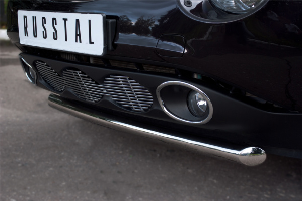 Фото Защита переднего бампера d63 (дуга) NISSAN Juke 4х4 2010-2014