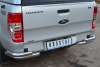 Фото Защита заднего бампера уголки d63 (секции) d63 (секции) FORD RANGER 2011-