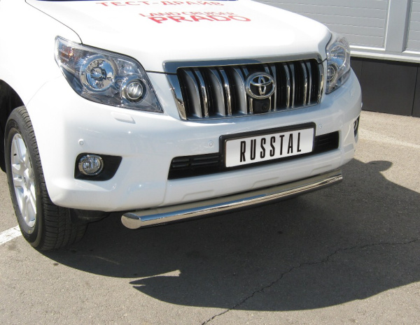 Фото Защита переднего бампера d76 TOYOTA LC Prado 150 2009-2013