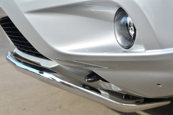 Фото Защита переднего бампера d42 (волна) под машину NISSAN Terrano 2014-