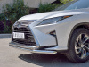 Фото Защита переднего бампера d63 секция-d42 дуга LEXUS RX200t 2015- (кроме F-Sport)