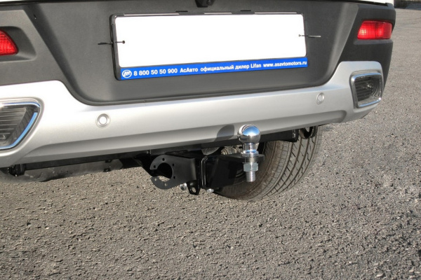 фото Фаркоп под съемное квадратное крепление LIFAN X60 2011-/ X70 2018-