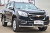 Фото Защита переднего бампера d63 (секции) d42 (дуга) CHEVROLET Trailblazer 2012-