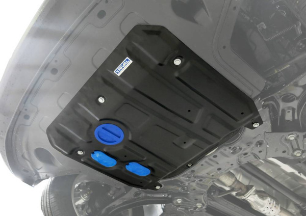 Фото Защита картера и КПП Автоброня для Hyundai Creta, V - 1,6; 2,0 2016-