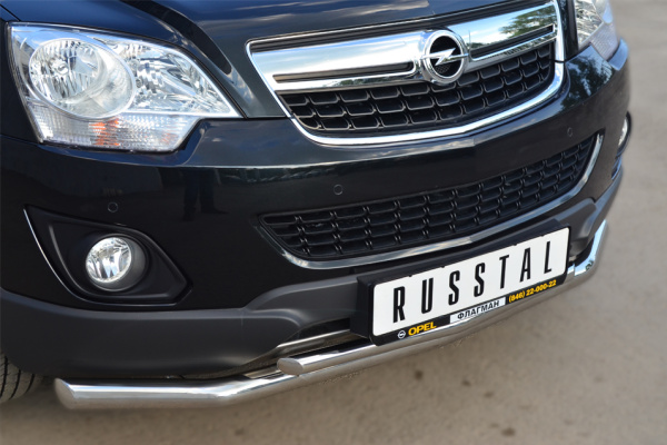 Фото Защита переднего бампера d63 (секции) d42 (секции) OPEL ANTARA 2012-