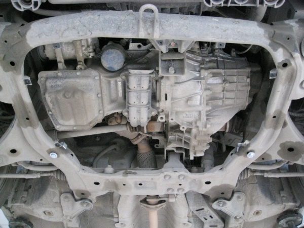 Фото Защита Альфеко для картера двигателя и кпп Hyundai I30 (2007-2012)