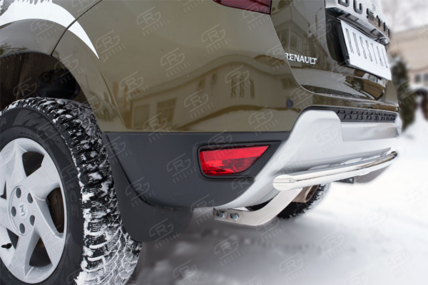Фото Защита заднего бампера d42 (дуга) RENAULT Duster 2015-