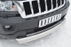 Фото Защита переднего бампера d76/42 (дуга) JEEP Grand Cherokee 2012