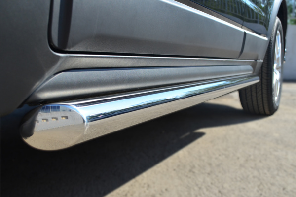 Фото Пороги труба d63 (вариант 1) OPEL ANTARA 2012-