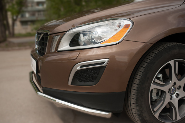 Фото Защита переднего бампера d42 (секции) Volvo XC60 2008-2013