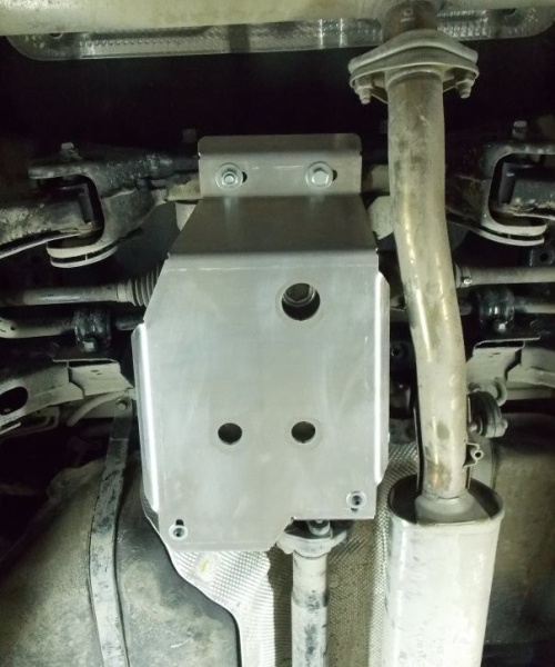 Фото Защита Альфеко для редуктора заднего моста Kia Sportage, 4WD, V-все, (2016-)