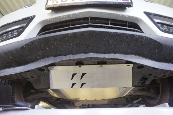 Фото Защита картера двигателя и кпп Acura MDX (2014-)