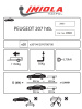 фото Фаркоп Imiola для Peugeot 207 хетчбек/купе/кабриолет 2006-2012