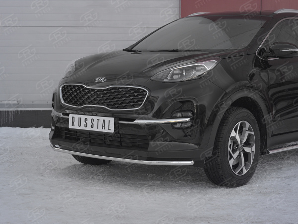 Фото Защита переднего бампера d42 секция KIA SPORTAGE 2018-