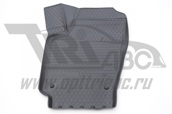 Автомобильные коврики Норпласт для Volkswagen Polo Седан 3D (2010-2015 / 2015-), полиуретановые