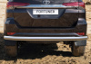 Фото Защита заднего бампера d76 Toyota Fortuner 2017-