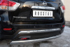 Фото Защита заднего бампера d75х42 (дуга) NISSAN Pathfinder 2014-