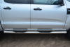 Пороги труба d76 с накладкой (вариант 2) FORD RANGER 2011-