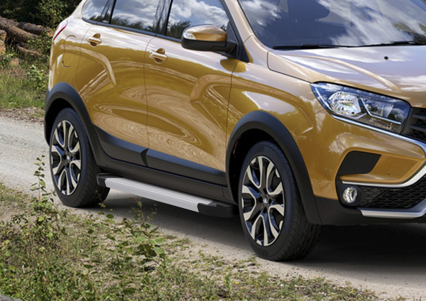Фото Порог-площадка "Silver"  Lada X-Ray Cross 2019-