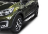 Фото Пороги алюминиевые Rival "Bmw-Style" для Renault Kaptur 2016-
