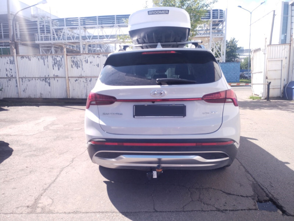 фото Фаркоп Bosal - Oris - Weso для Hyundai Santa Fe IV "только рестайл" (2021-2024)