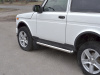 Фото Пороги труба d63 (вариант 3) 3дв. LADA 4x4 URBAN 2014-