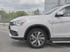 Фото Защита переднего бампера d42 секции MITSUBISHI ASX 2017-