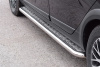 Фото Защита порогов с алюм. площадкой 51 мм (НПС) LADA Vesta SW Cross 2017-