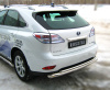 Фото Защита заднего бампера d76/42 Lexus RX270/350/450 2009-2012