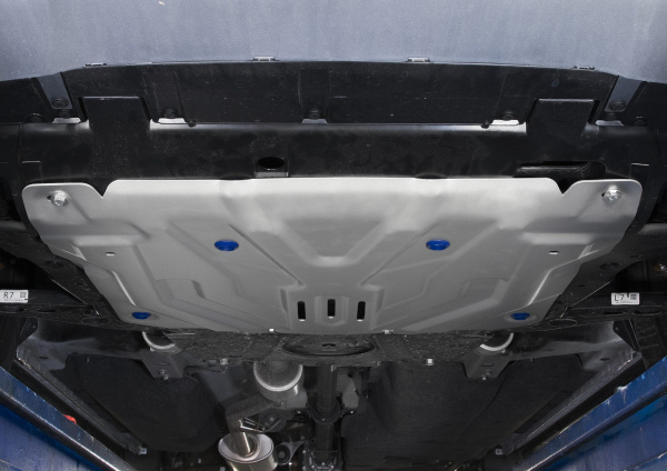 Фото Защита картера и КПП Rival для Honda CR-V V 2017-н.в., алюминий 4 мм, с крепежом, 333.2131.2