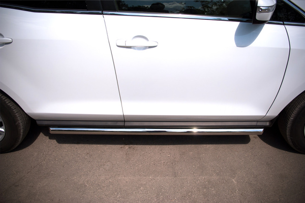 Фото Пороги труба d63 (вариант 1) MAZDA CX-7 2010-2013