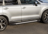 Фото Пороги алюминиевые Rival "Bmw-Style" для Subaru Forester 2013-2015-