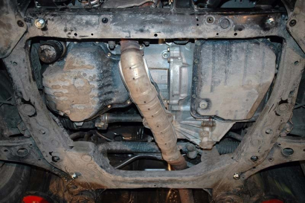 Фото Защита Альфеко для картера двигателя и кпп Lexus RX350(270)(08-15)/RX 200t(15-)/CT200h(11-)