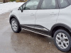 Фото Пороги труба d42 (вариант 1) RENAULT KAPTUR 2016