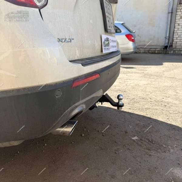 Фаркоп Bizon (Россия) «быстросъемный под квадрат» для Ford Explorer VI (2019-)