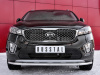 Защита переднего бампера d42 секции KIA SORENTO PRIME CRDI 2015-2018