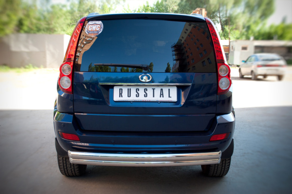 Фото Защита заднего бампера d63/63 GREAT WALL HOVER H5 2010-