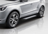 Фото Пороги алюминиевые Rival "Bmw-Style" для Geely Emgrand X7 2013-2016-