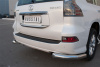 Фото Защита заднего бампера уголки d76(секции) LEXUS GX 460 2014-