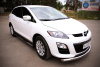 Фото Пороги труба d76 с накладками (вариант 2) MAZDA CX-7 2010-2013