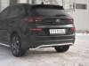 Фото Защита заднего бампера d42 волна HYUNDAI TUCSON 2018-