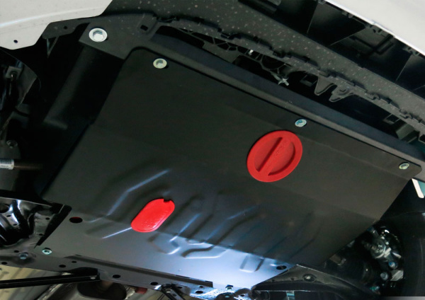 Фото Защита картера и КПП Автоброня для Ford Fusion, V - 1,4; 1,6 2002-