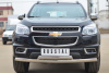 Защита переднего бампера 75х42 (дуга) 75х42 (дуга) CHEVROLET Trailblazer 2012-