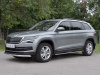 Фото Защита переднего бампера d63 секции SKODA KODIAQ 2017-