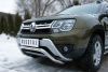 Фото Защита переднего бампера d63 (волна) RENAULT Duster 2015-