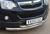 Фото Защита переднего бампера d76 (дуга) d63 (дуга) OPEL ANTARA 2012-