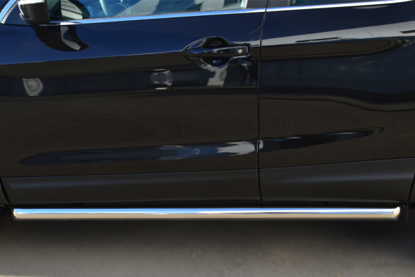 Фото Пороги труба d63 (вариант 1) в т.ч. Сборка СПБ NISSAN Qashqai 2014-2018