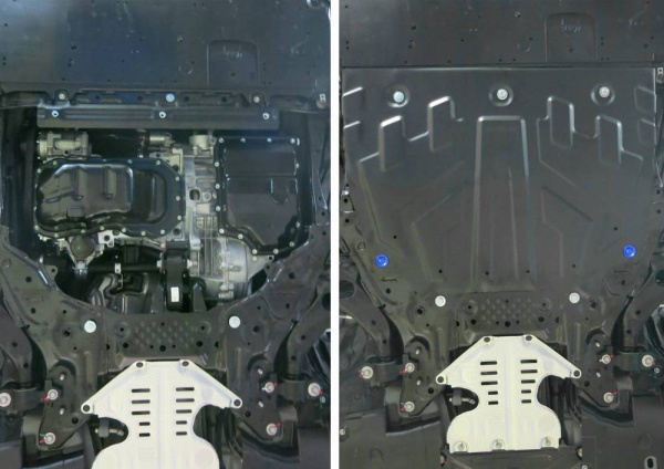 Фото Защита картера и КПП Автоброня для Mazda CX-5 V-2,0; 2,5 2011-2017 2017-