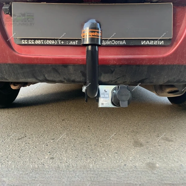 фото Фаркоп Leader Plus (Россия) для Nissan Tiida I (2004-2013) «хэтчбек»