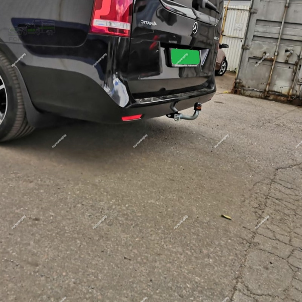 фото Фаркоп Мотодор с оцинкованным шаром на Mercedes-benz V-class 2014-